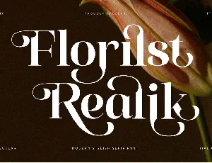 Florilst Realik font