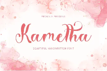 Kametha font