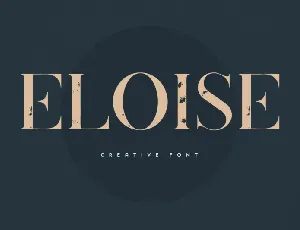 Eloise font