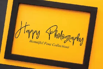 Signature In Card font