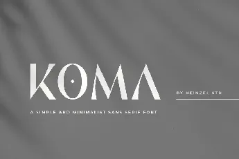 Koma font