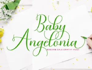 Baby Angelonia font