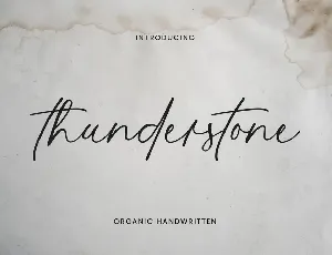 Thunderstone font