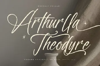 Arthurlla Theodyre font