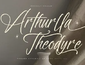 Arthurlla Theodyre font