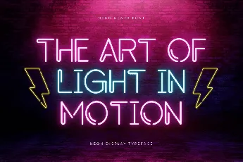 Neon Spark font