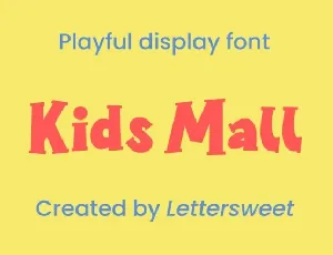 Kids Mall font