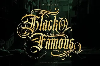 Black Famous font