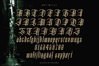 Black Famous font