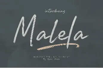 Malela font