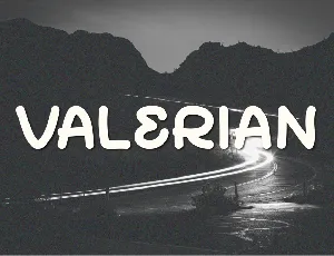 Valerian font