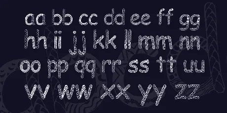 Doodlowers font