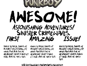 Punkboy font