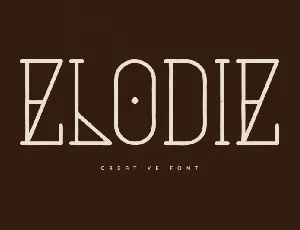 Elodie font