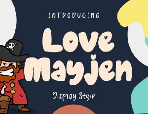 Love Mayjen font