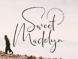 Sweet Madelyn Handwritten font