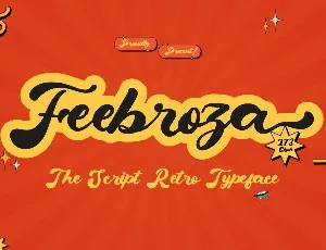 Feebroza font