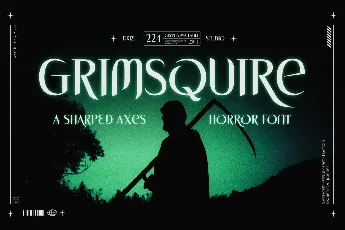 Grimsquire Demo font