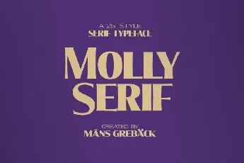 Molly Serif Family font