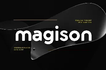 Magison font