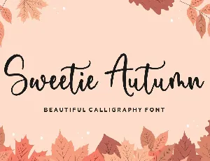 Sweetie Autumn font