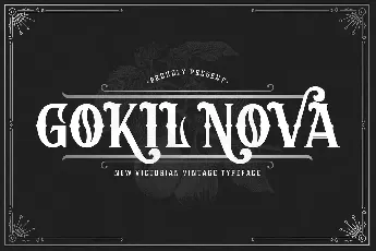 Gokil Nova font