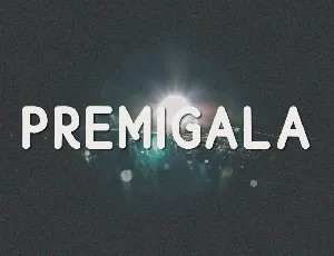 Premigala font