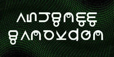 Roswell Wreckage font