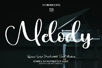 Melody Script font