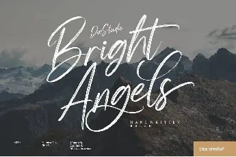 Bright Angels font