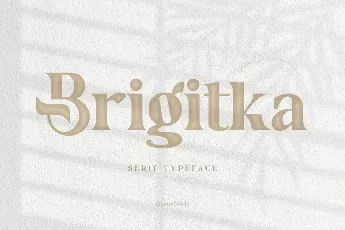 Brigitka font