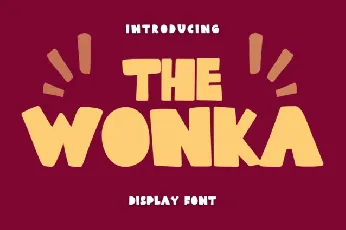 The Wonka font