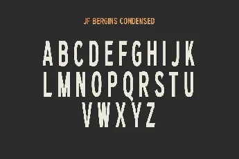 JF Bergins font