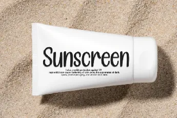 Sunshine Display font