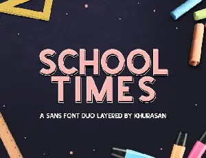 School Times Sans font