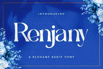 Renjany font