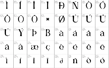 Renjany font