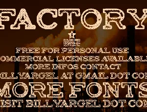 FACTORY font