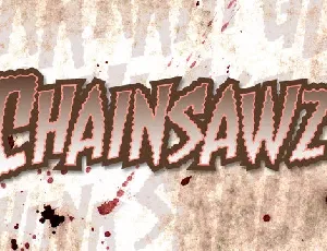 Chainsawz BB font