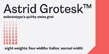 Astrid Grotesk Family font