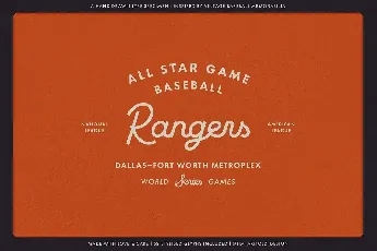 Foul Ball font