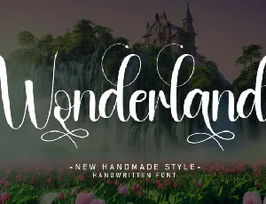Wonderland Script font