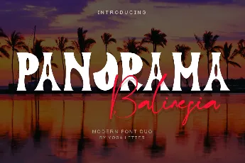 Panorama Balinesia font