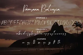 Panorama Balinesia font