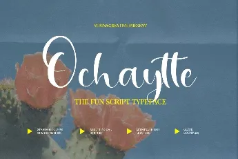 Ochaytte font