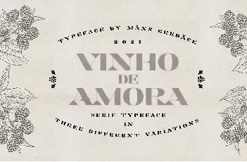 Vinho De Amora font