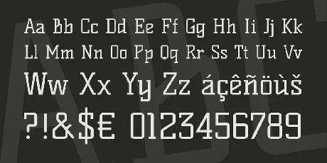 Kelly Slab font