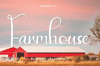 Farmhouse Script Typeface font