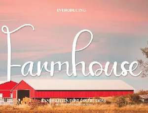 Farmhouse Script Typeface font