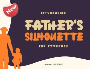 Fatherâ€™s Silhouette font